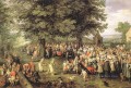 Wedding Banquet Flemish Jan Brueghel the Elder
